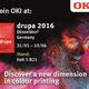 Discover a new dimension in colour printing with OKI Europe at drupa 2016